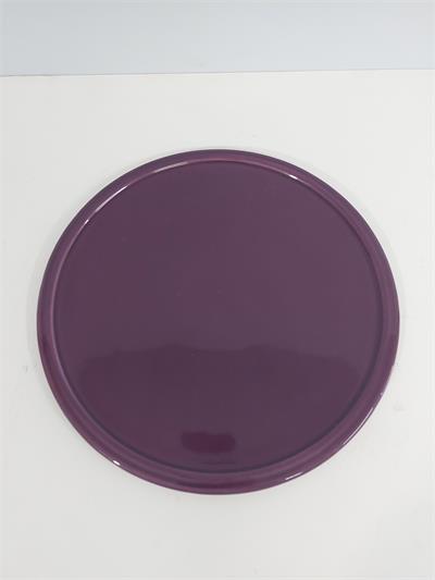 Prato Liso Para Suporte Boleira/M Violeta 30Cm - BB Festas Aluguel 