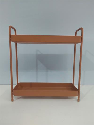 Estante de Mesa Metal Terracota Alt 34Cm X 31Cm X 31Cm - BB Festas Aluguel 