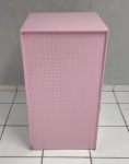 Cubo G Ripado/Poá Rosa 90Cm Alt X 50Cm X 50Cm  - imagem 2