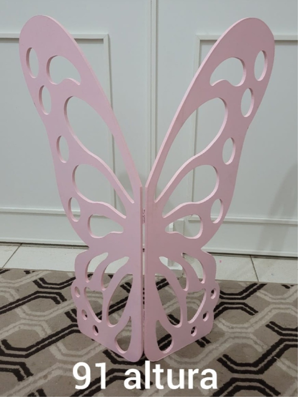 Borboleta Rosa - Piso - G - lucia mendonça decoraçoes