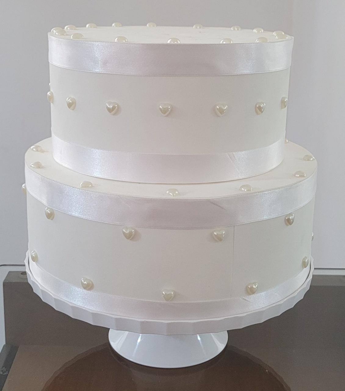 Bolo Pérolas - G/M - lucia mendonça decoraçoes