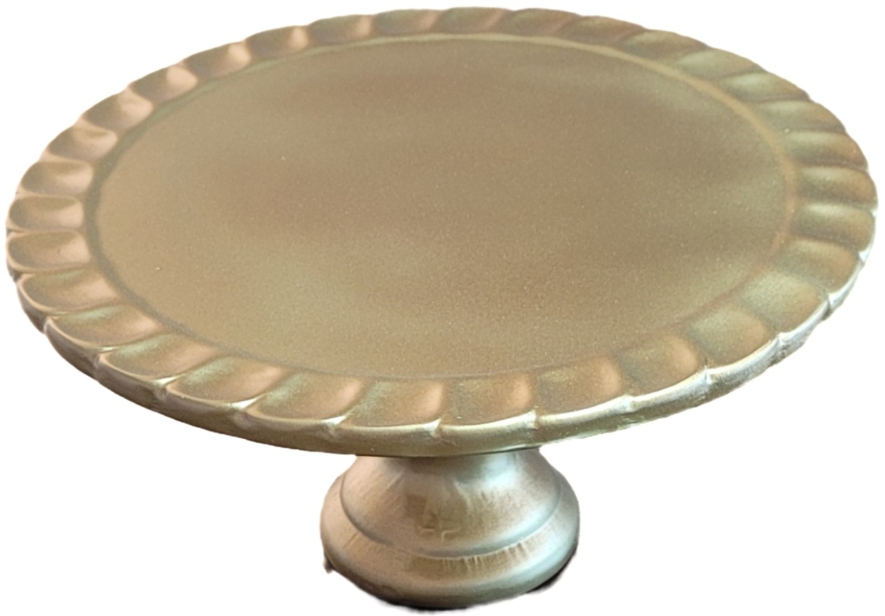 Porta Doces Frisado - Dourado P - lucia mendonça decoraçoes