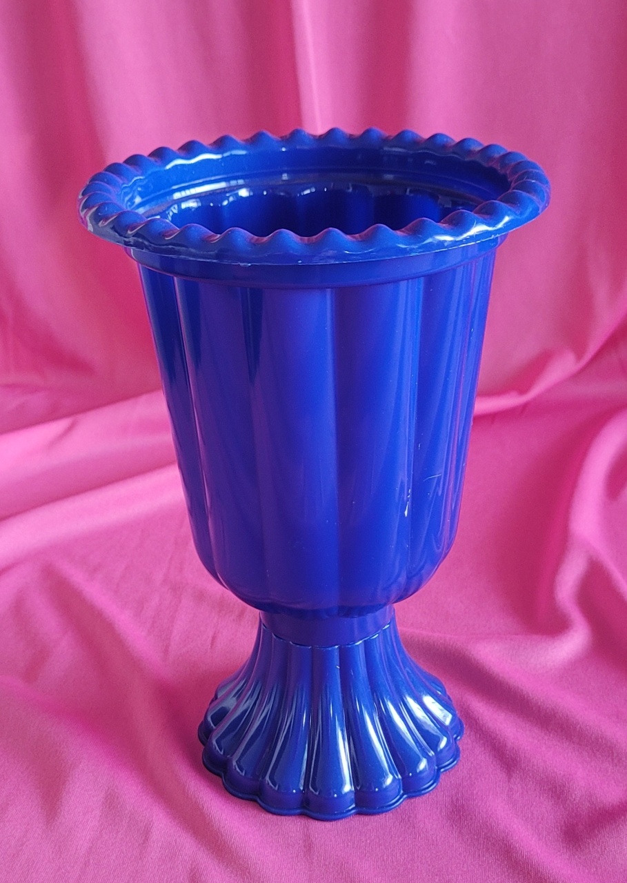 Vaso Azul Escuro P - lucia mendonça decoraçoes