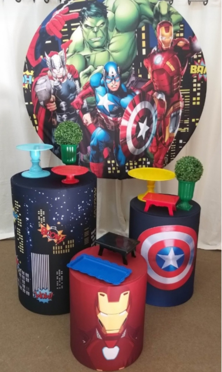 Vingadores Dec - lucia mendonça decoraçoes