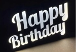 Letreiro Luminoso -  Happy Birthday  - imagem 2