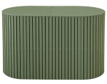 Cômoda Oval Ripada Verde Oliva - imagem 2