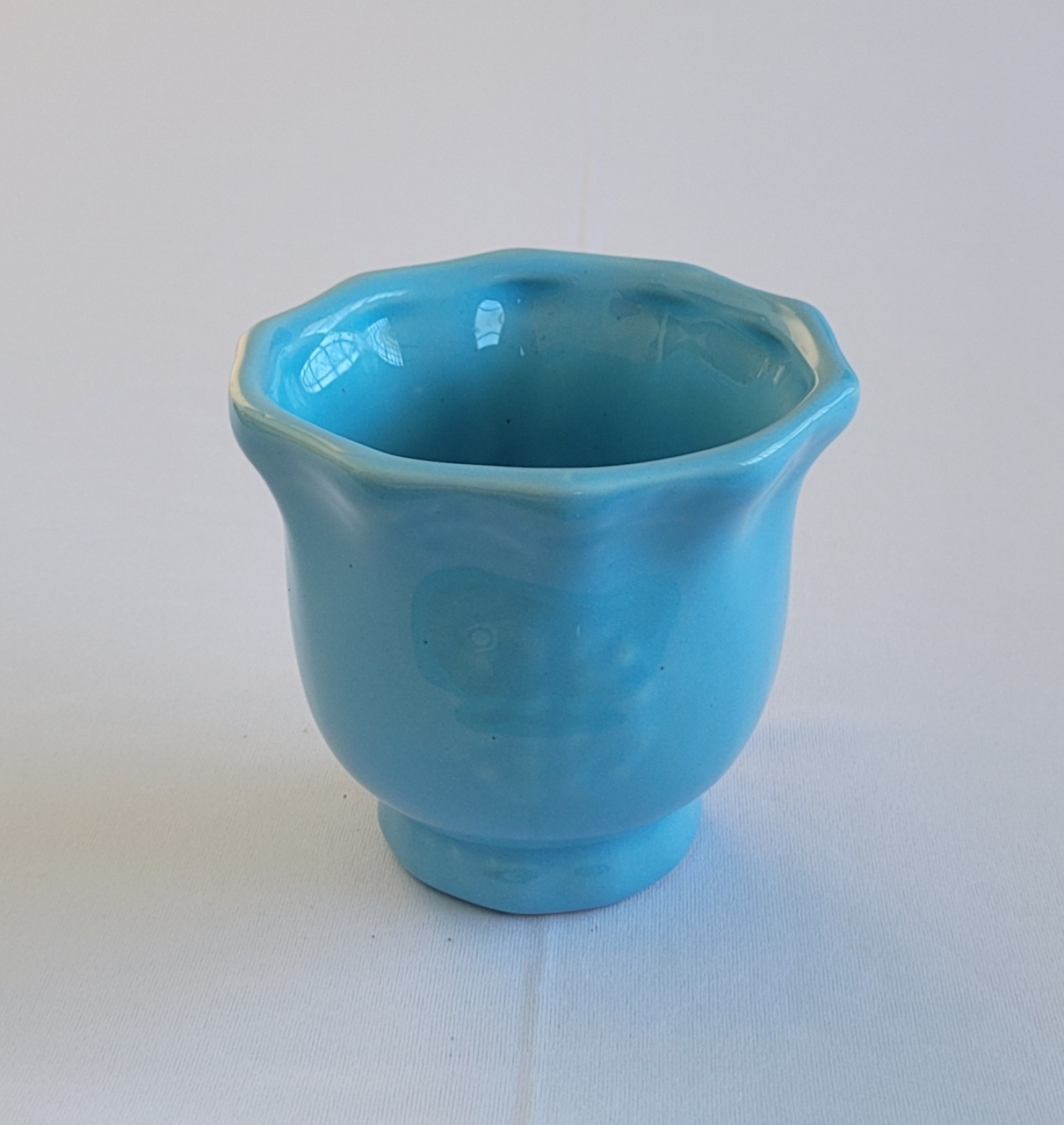 Cachepot Azul - P - lucia mendonça decoraçoes