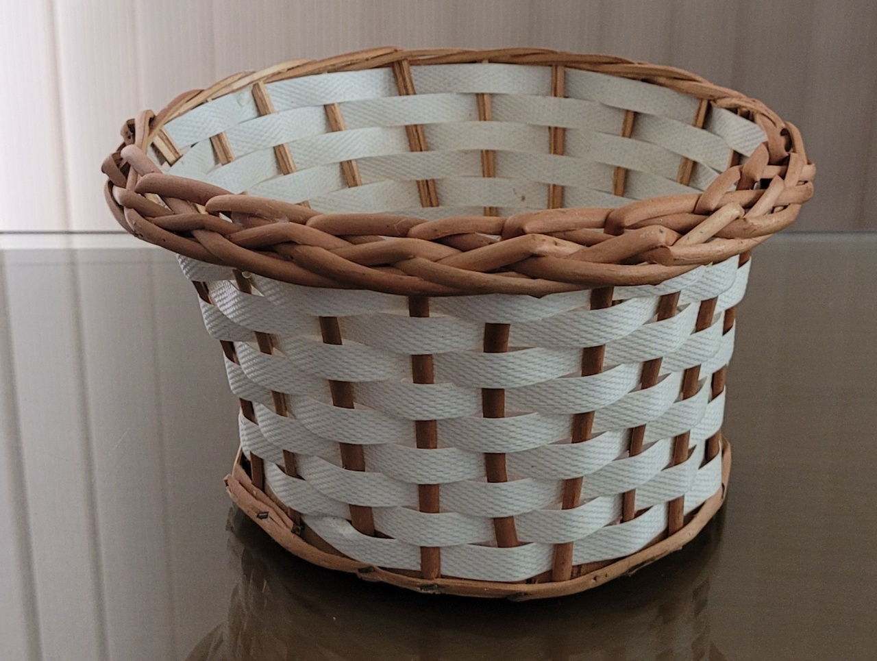 Cachepot Trancado  - Branco - M - lucia mendonça decoraçoes
