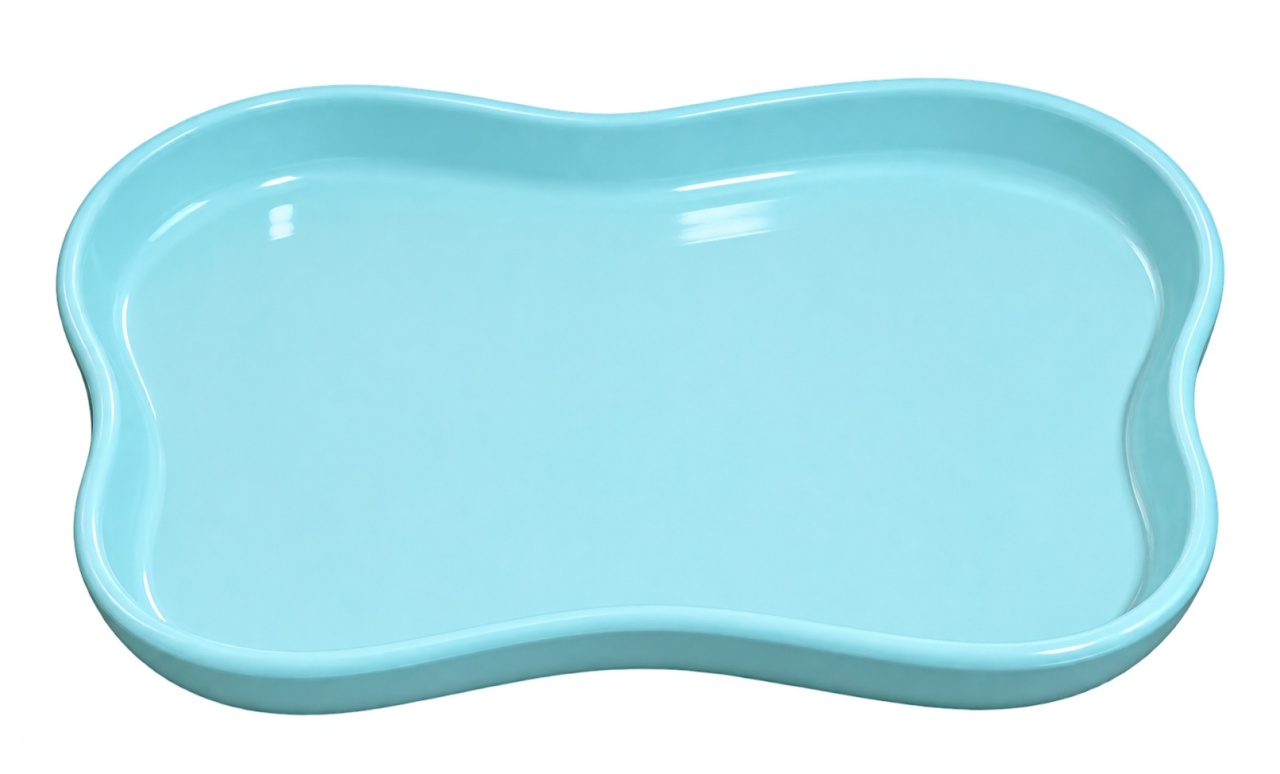 Bandeja Orgânica Menta - lucia mendonça decoraçoes