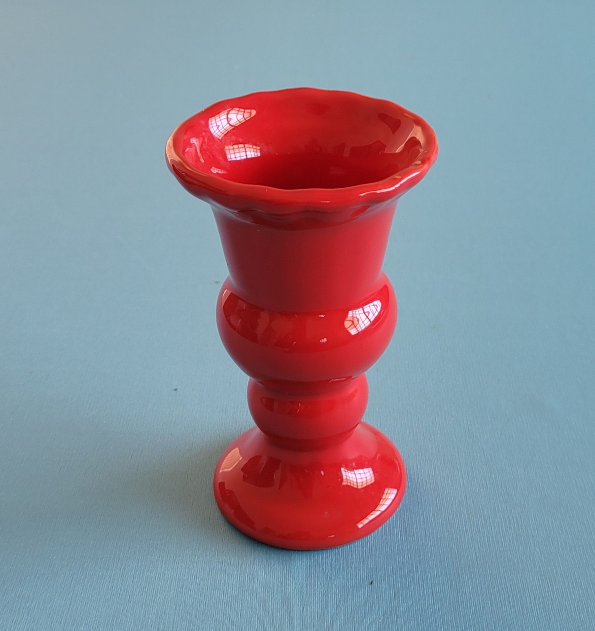 Vaso Carretel Vermelho  - lucia mendonça decoraçoes
