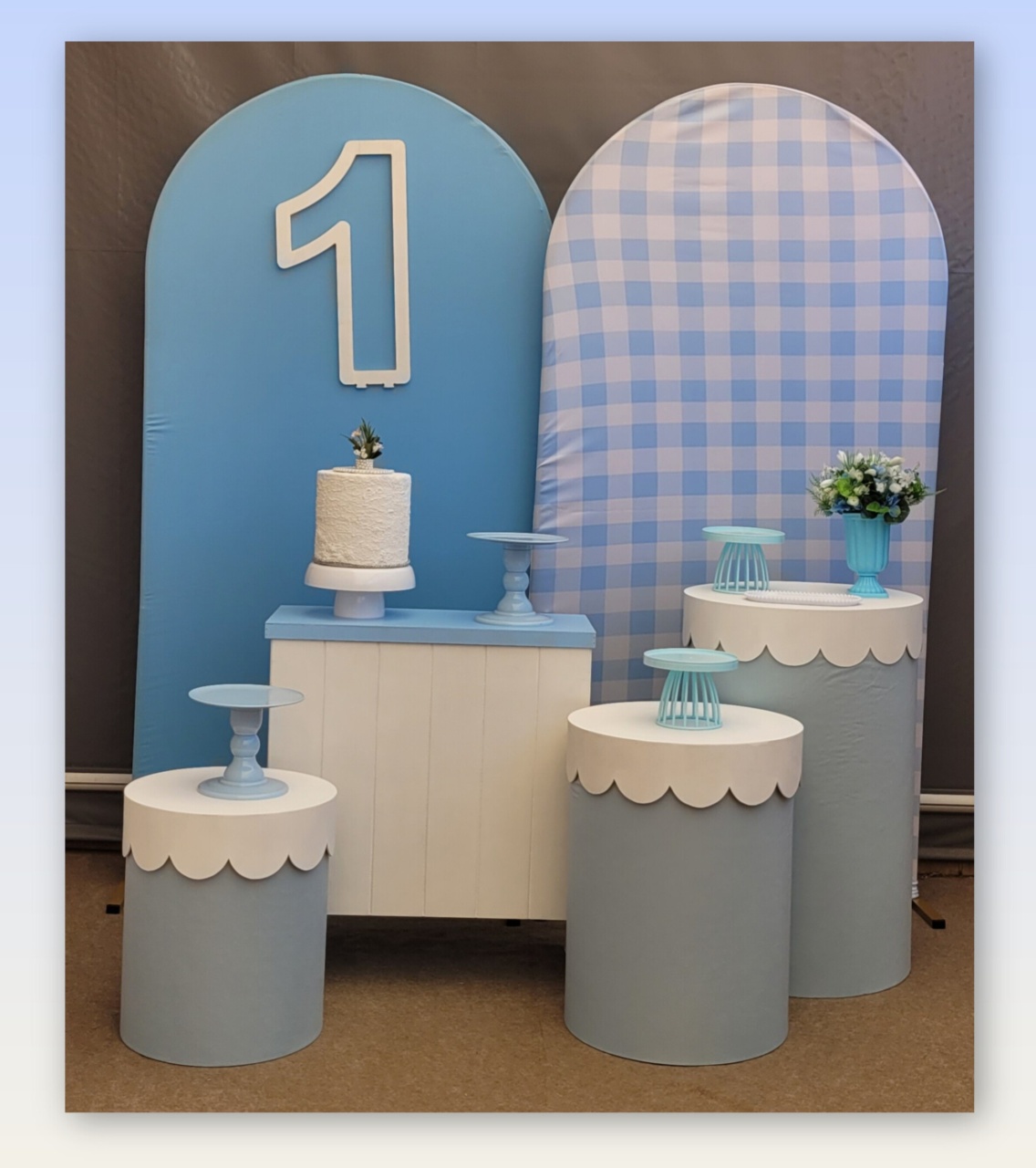 Decoração Azul Bebê - lucia mendonça decoraçoes