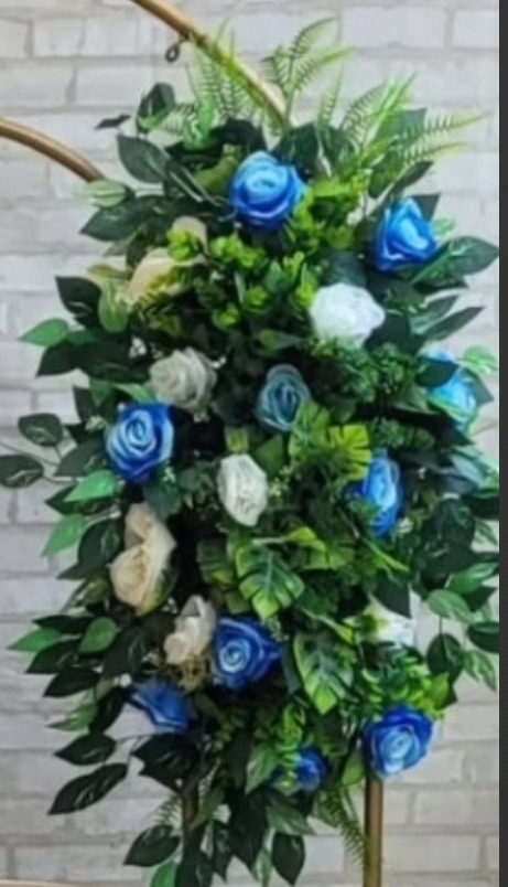 Arranjo  - Azul G - lucia mendonça decoraçoes