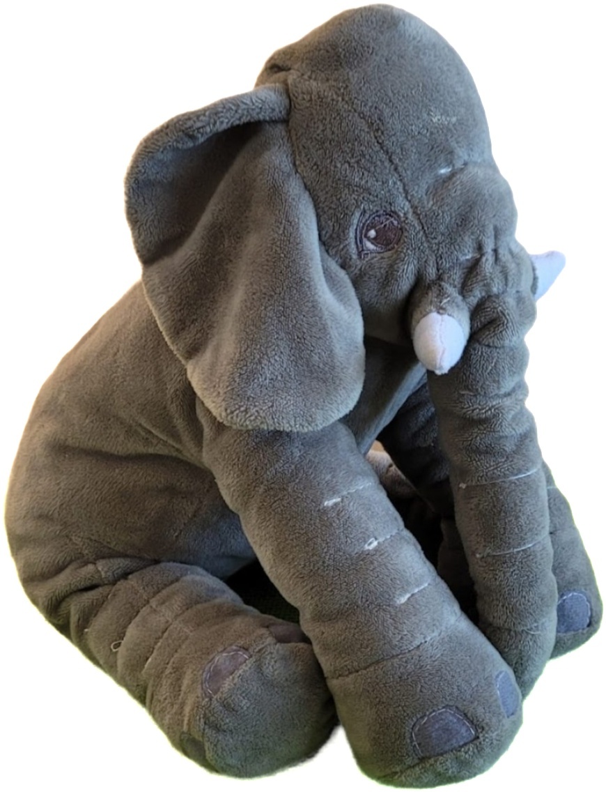 Elefante Cinza P - lucia mendonça decoraçoes