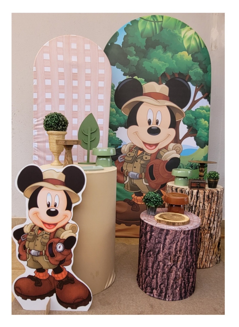 Safari Do Mickey P - lucia mendonça decoraçoes