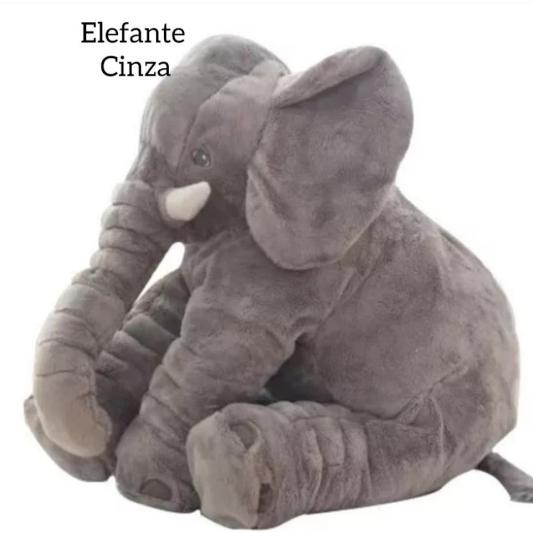 Elefante Cinza G - lucia mendonça decoraçoes