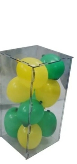 Cubo Acrílico P - lucia mendonça decoraçoes