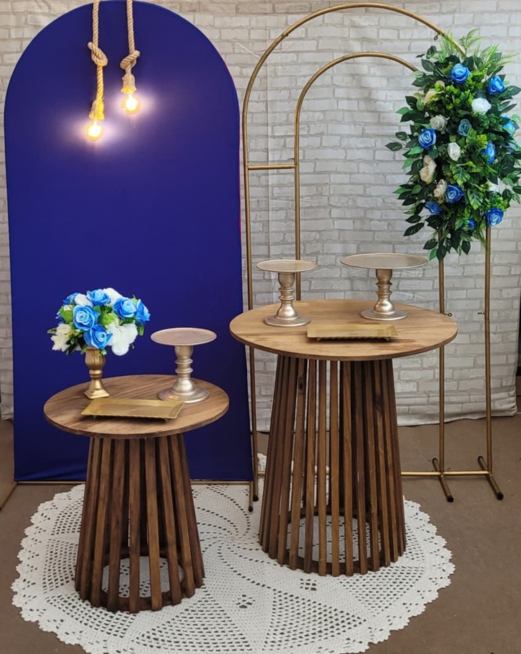 Floral Azul - lucia mendonça decoraçoes