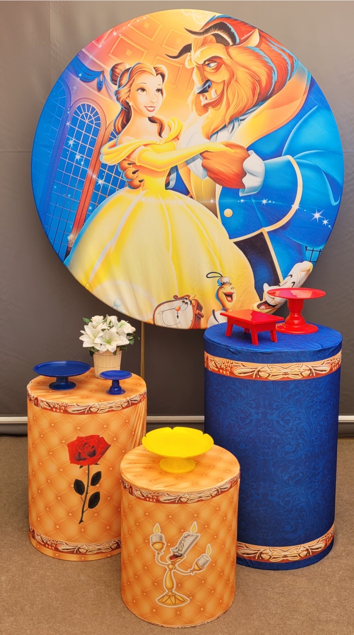 A Bela E A Fera - P - lucia mendonça decoraçoes
