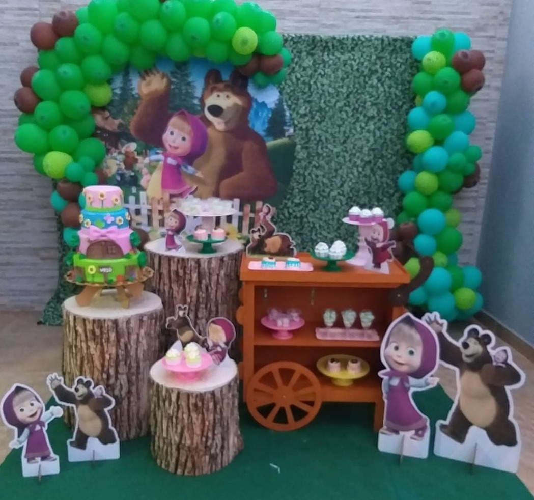 Marsha E O Urso - lucia mendonça decoraçoes