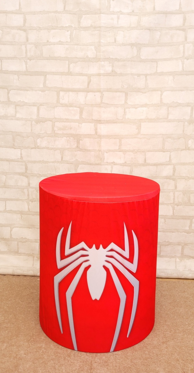 Capa Cilindro Homem Aranha - P - lucia mendonça decoraçoes