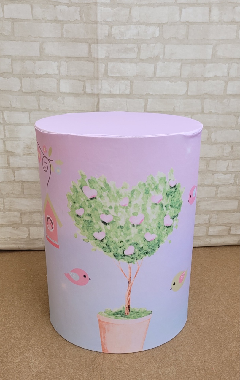 Capa Cilindro Jardim M - lucia mendonça decoraçoes