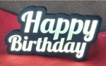 Letreiro Luminoso -  Happy Birthday  - imagem 1