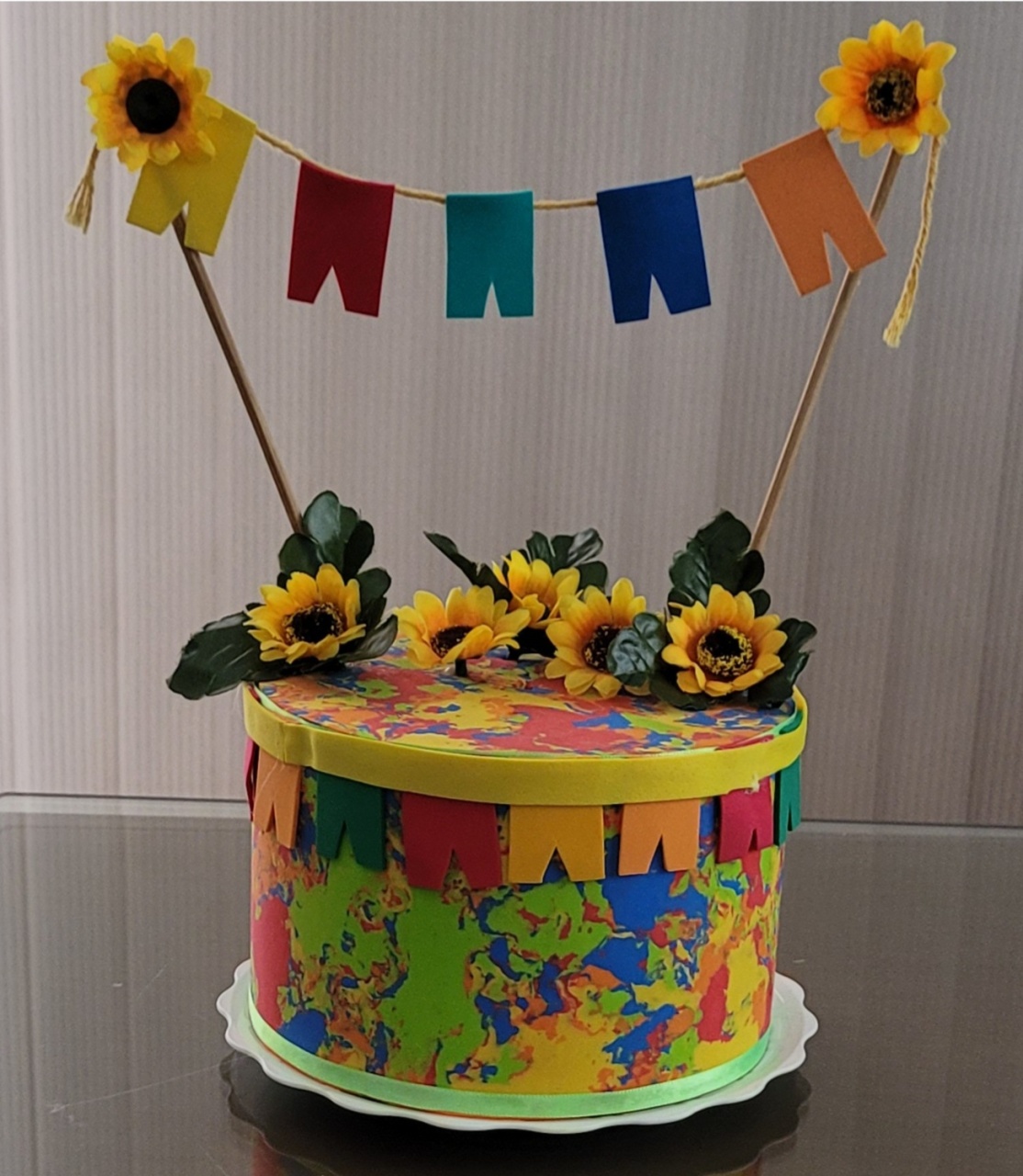 Bolo Festa Junina - P - lucia mendonça decoraçoes