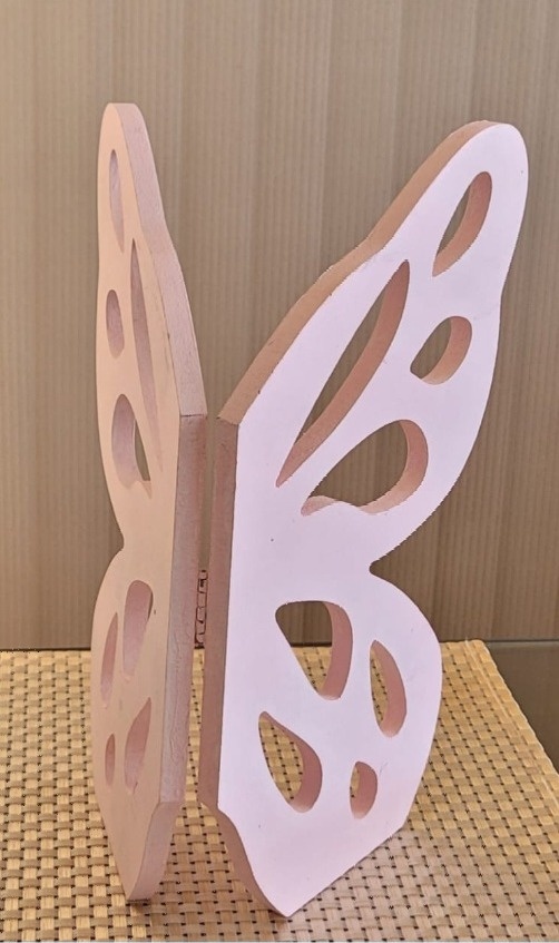 Borboleta Rosa G- Mesa  - lucia mendonça decoraçoes