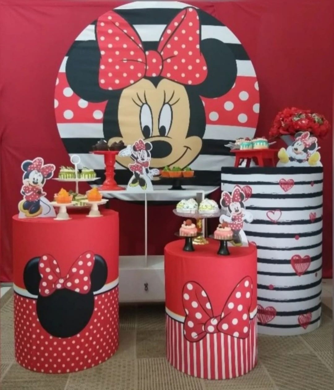 Minie Vermelha Kit - lucia mendonça decoraçoes
