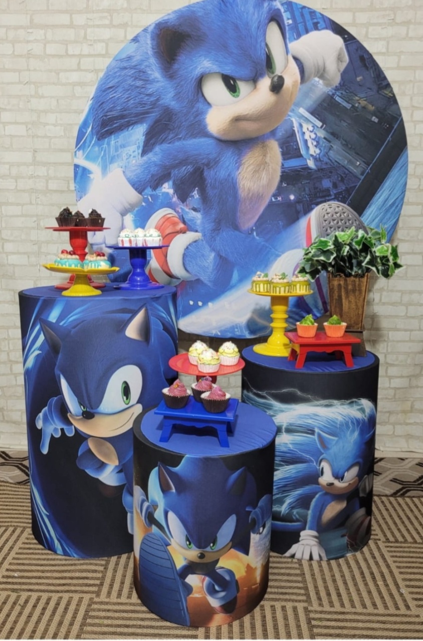 Sonic Azul - P - lucia mendonça decoraçoes
