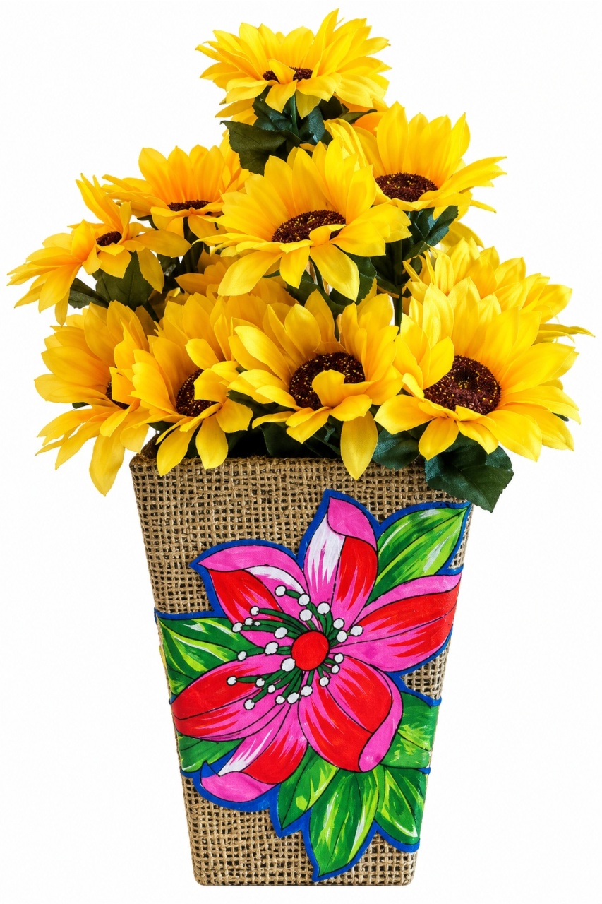 Vaso ÷ Arranjo - Festa Junina - lucia mendonça decoraçoes