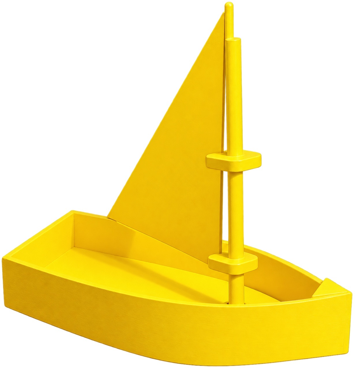 Porta Doces Barquinho Amarelo - lucia mendonça decoraçoes