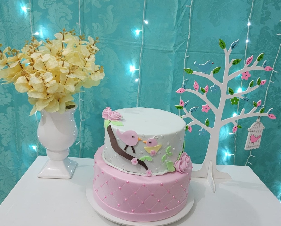 Bolo Jardim - lucia mendonça decoraçoes