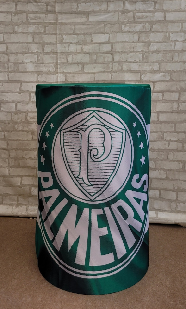 Capa Cilindro Palmeiras G - lucia mendonça decoraçoes
