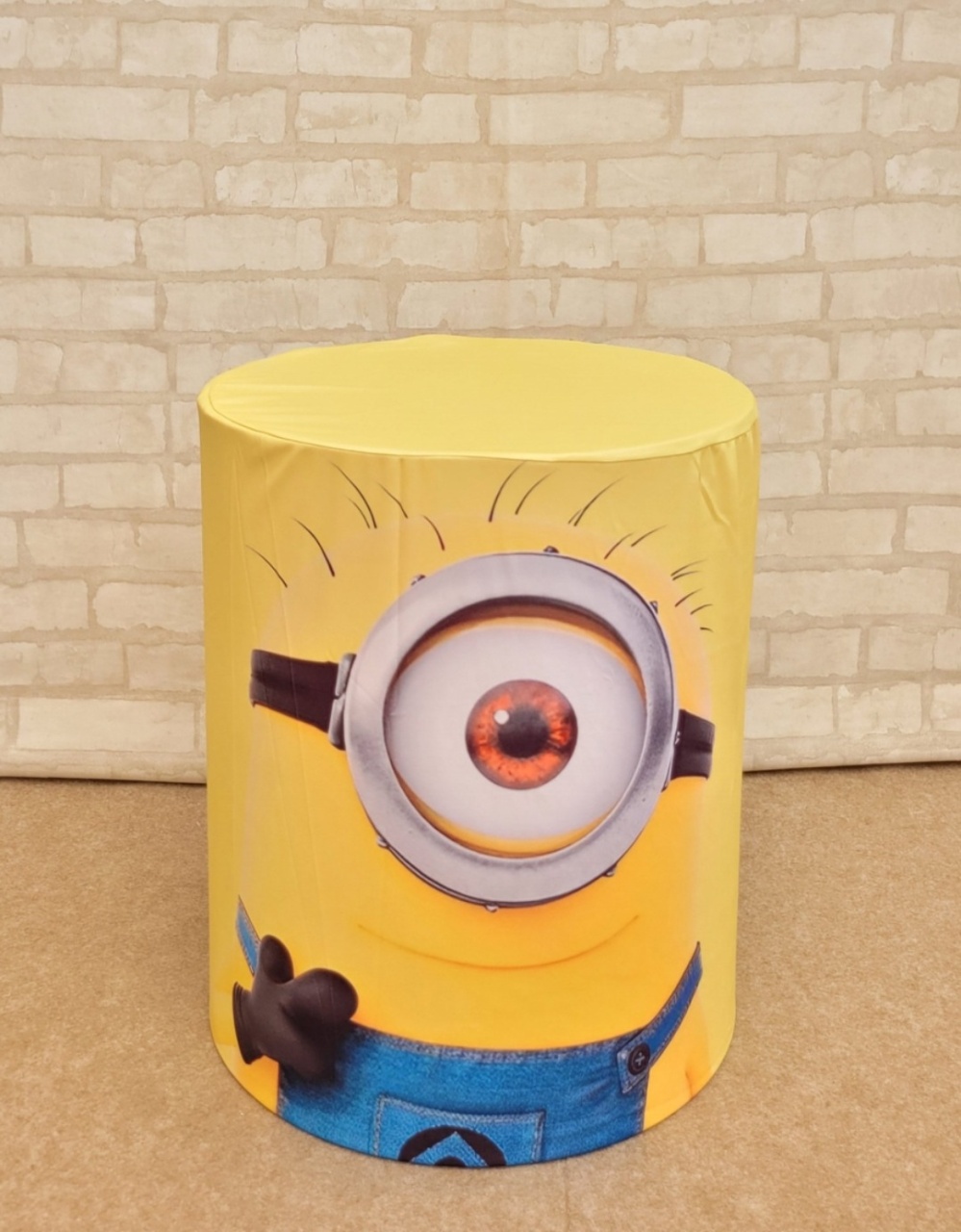 Capa Cilindro Minions - P - lucia mendonça decoraçoes