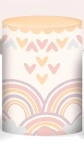 Capa  Cilindro Arco Iris Rosa - G - imagem 2