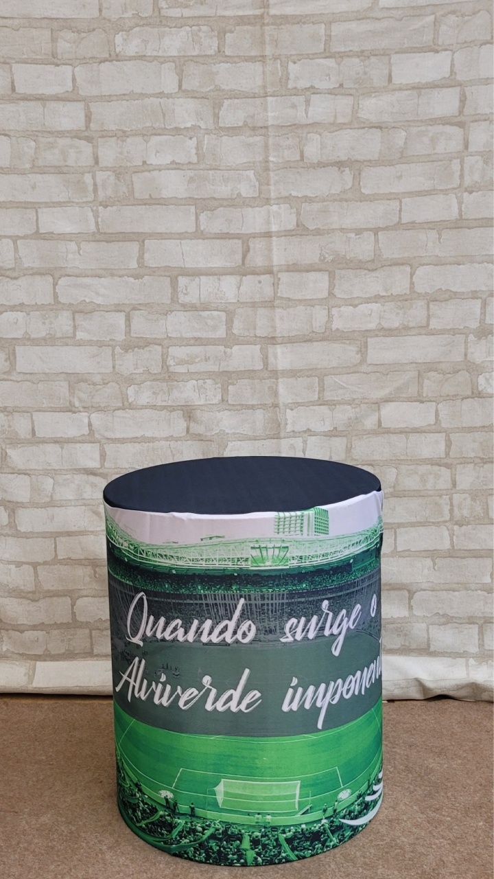 Capa Cilindro Plmeiras P - lucia mendonça decoraçoes