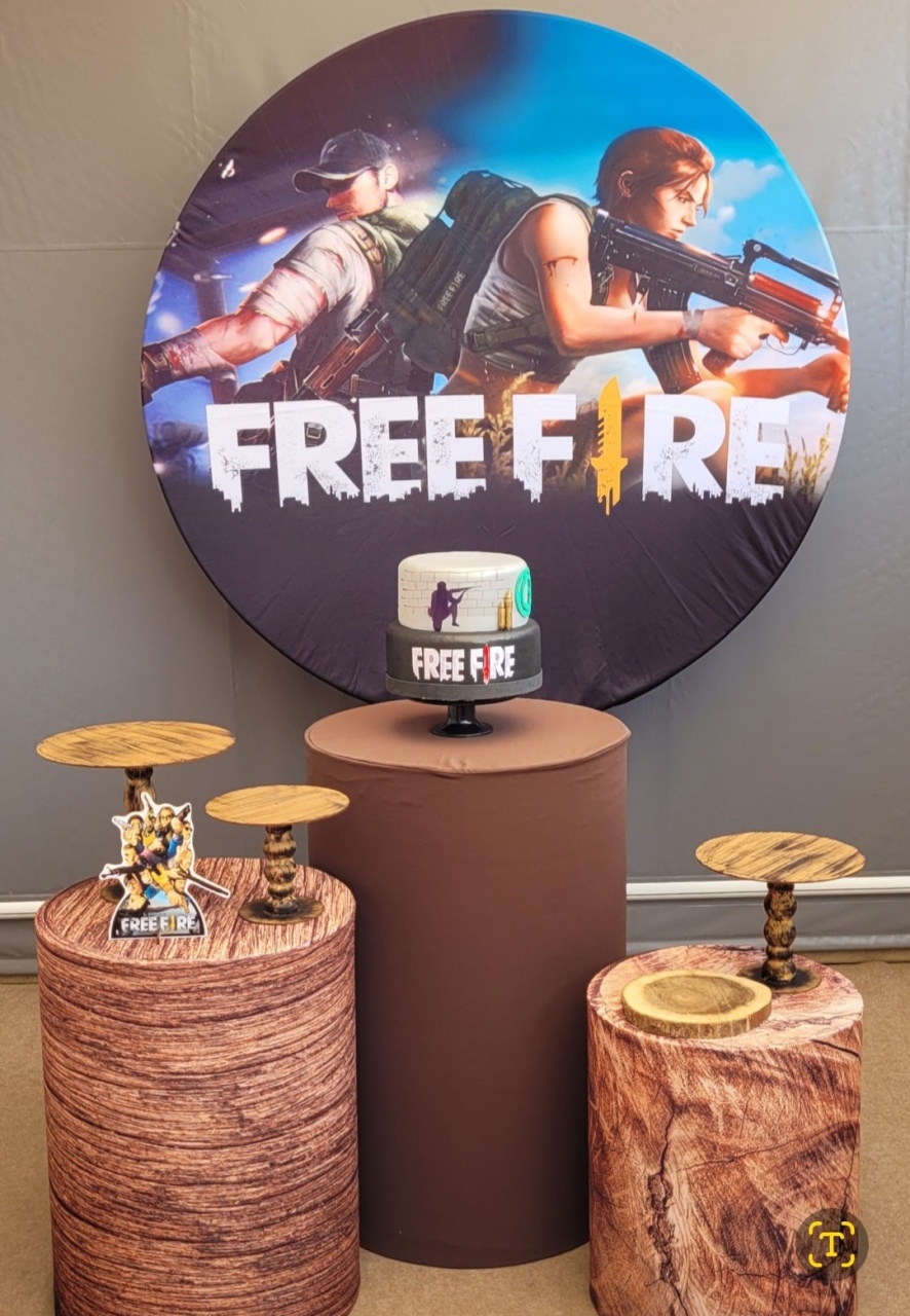 Free Fire - P - lucia mendonça decoraçoes