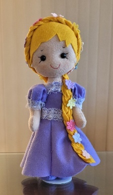 Princesa 2 -  Rapunzel - lucia mendonça decoraçoes