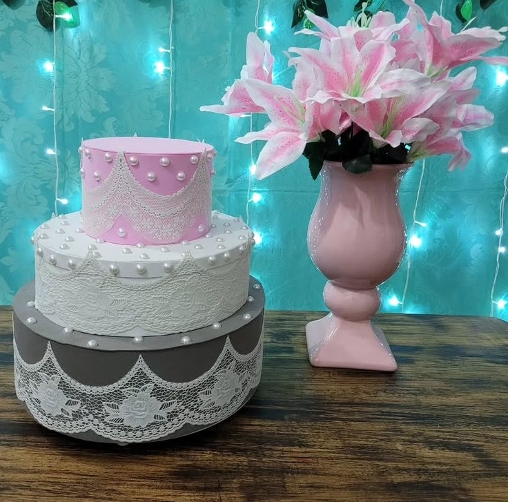 Bolo Renda - lucia mendonça decoraçoes