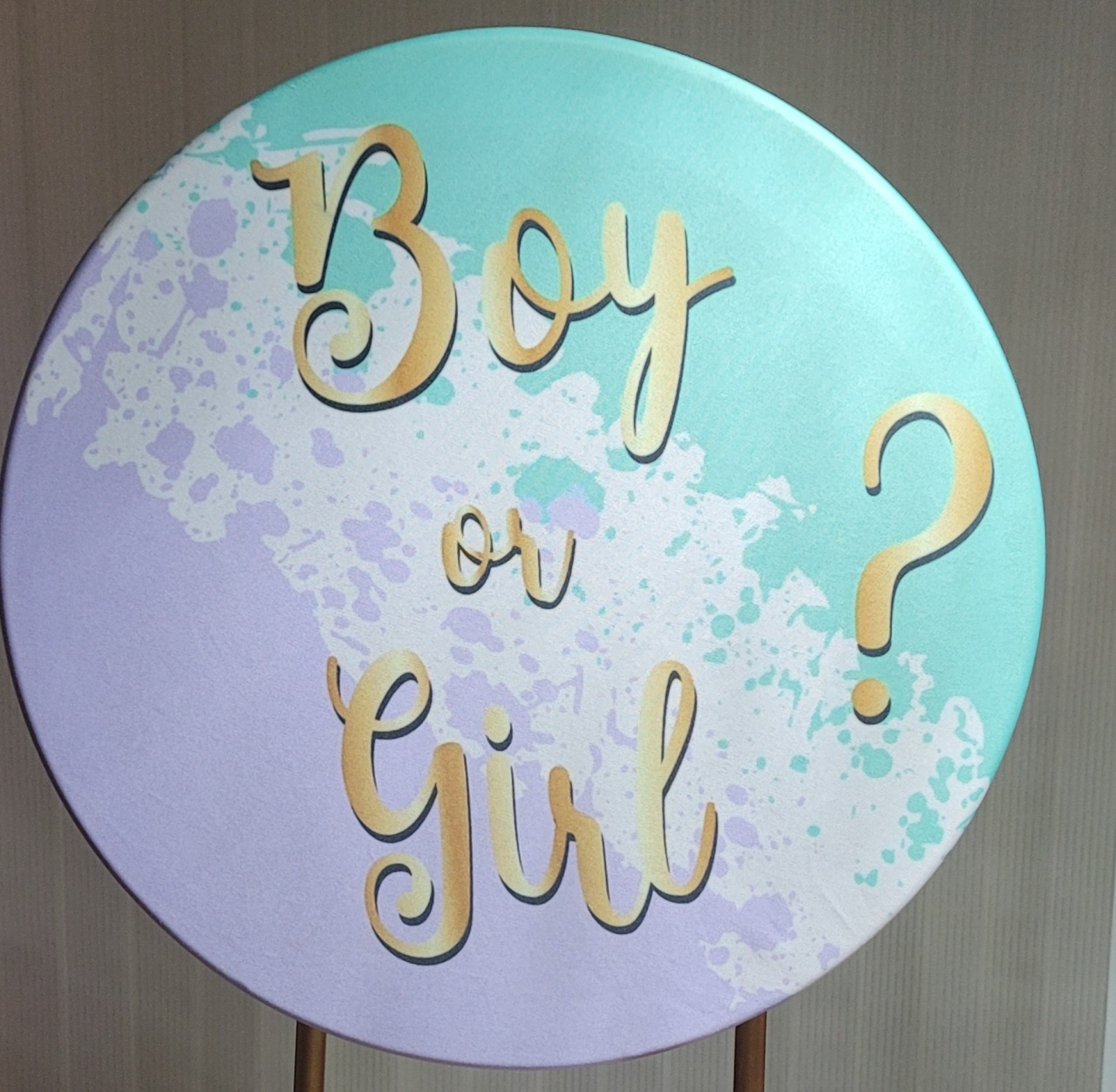Capa Painel Redondo - Boy / Girl - lucia mendonça decoraçoes