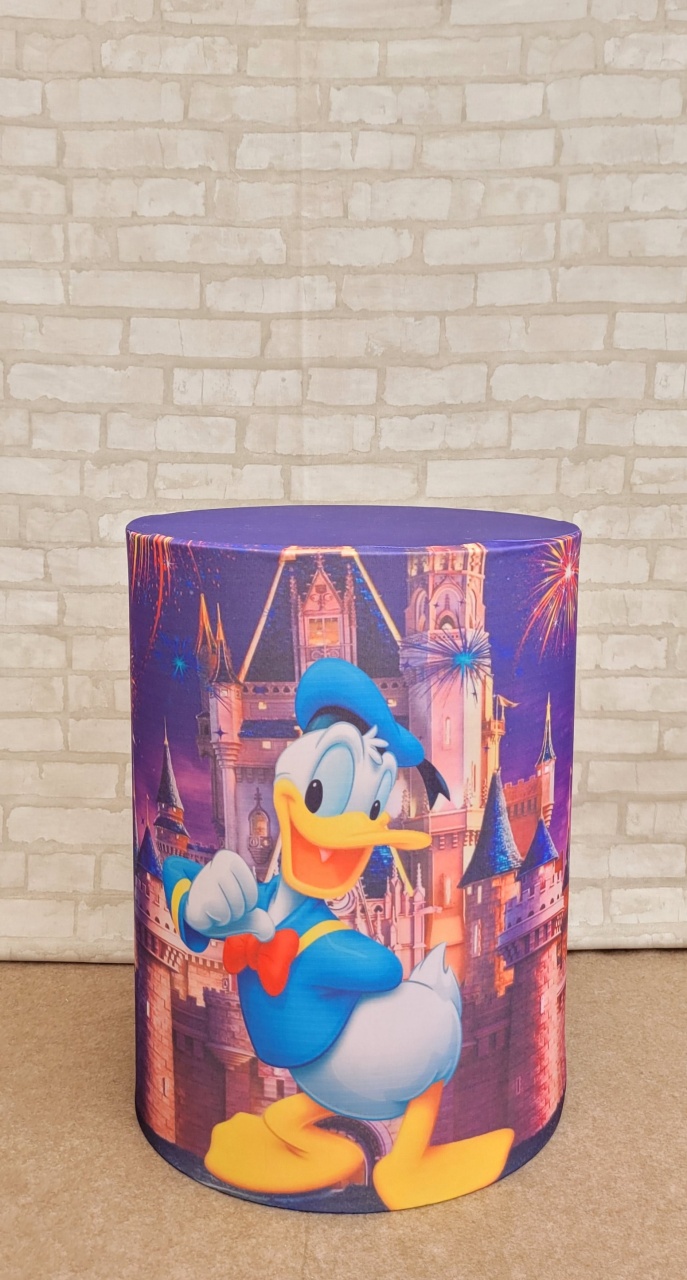 Capa Cilindro Mickey/Minie Lilás - M - lucia mendonça decoraçoes