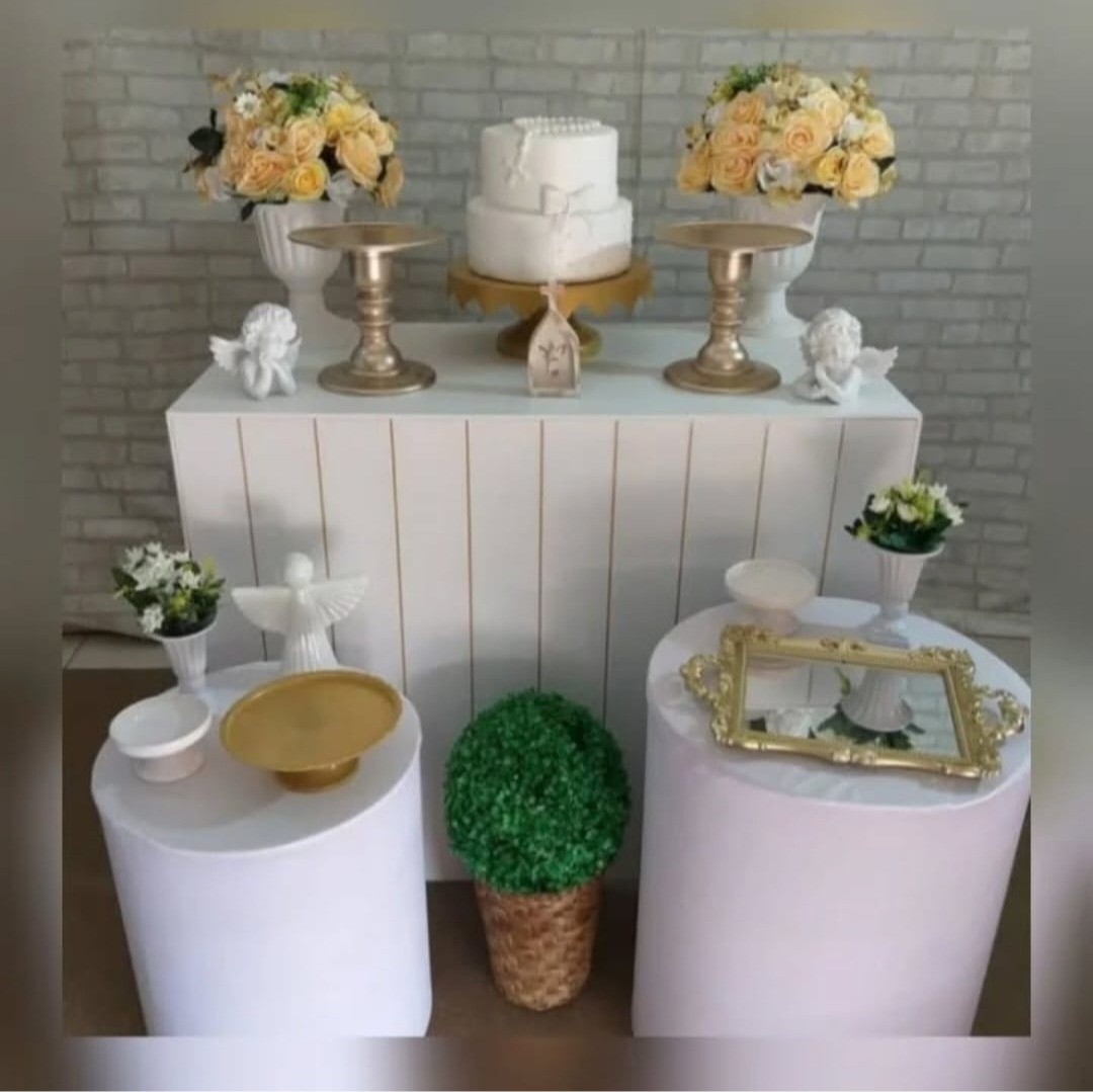 Batizado Mesa Frisada - lucia mendonça decoraçoes