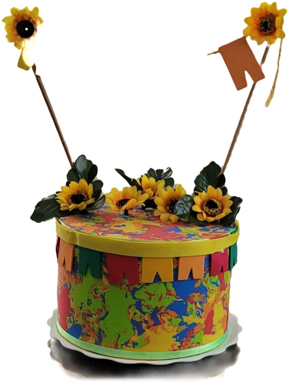 Bolo Festa Junina - P - lucia mendonça decoraçoes