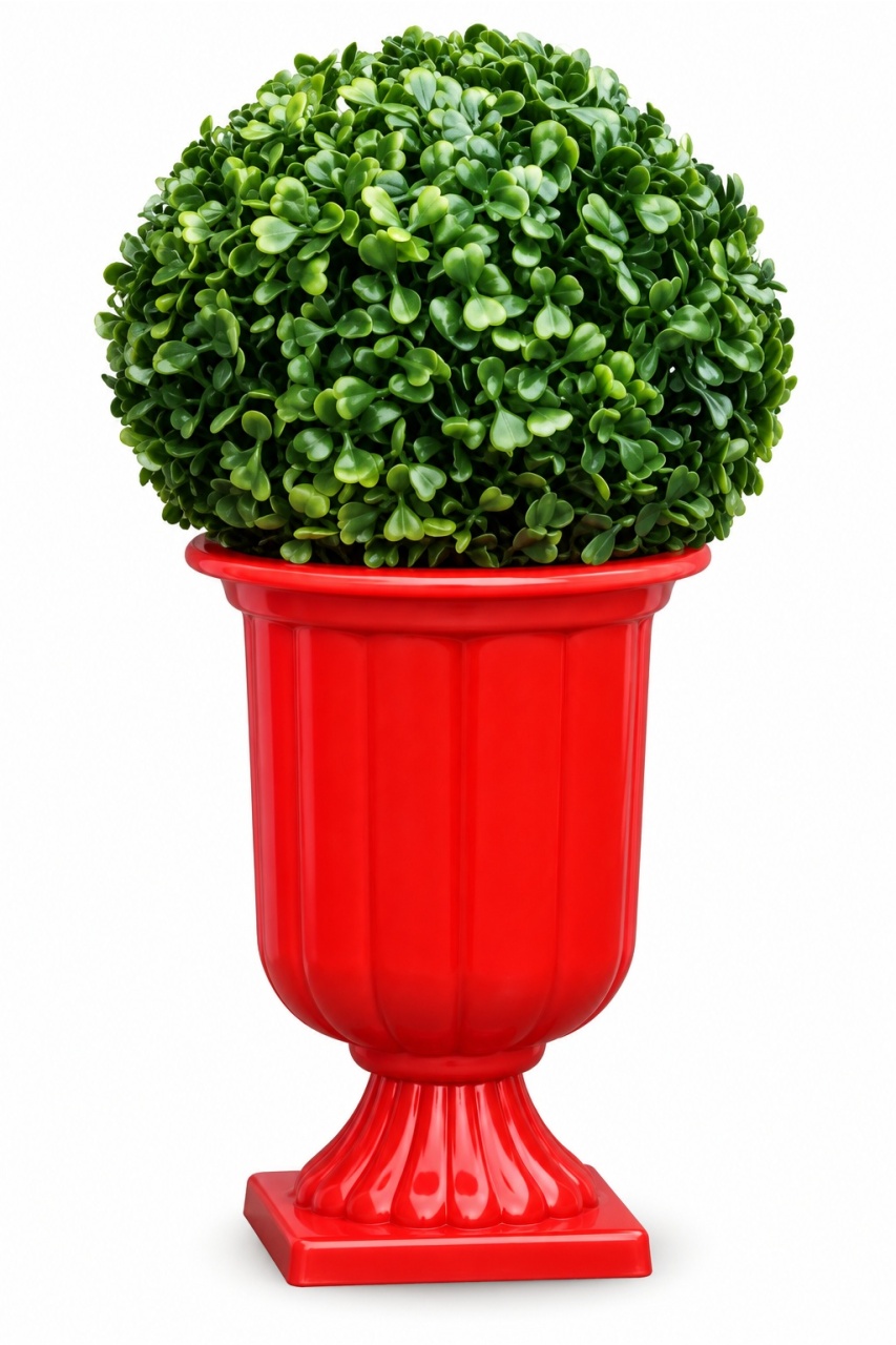 Buchinho P + Vaso Vermelho P - lucia mendonça decoraçoes
