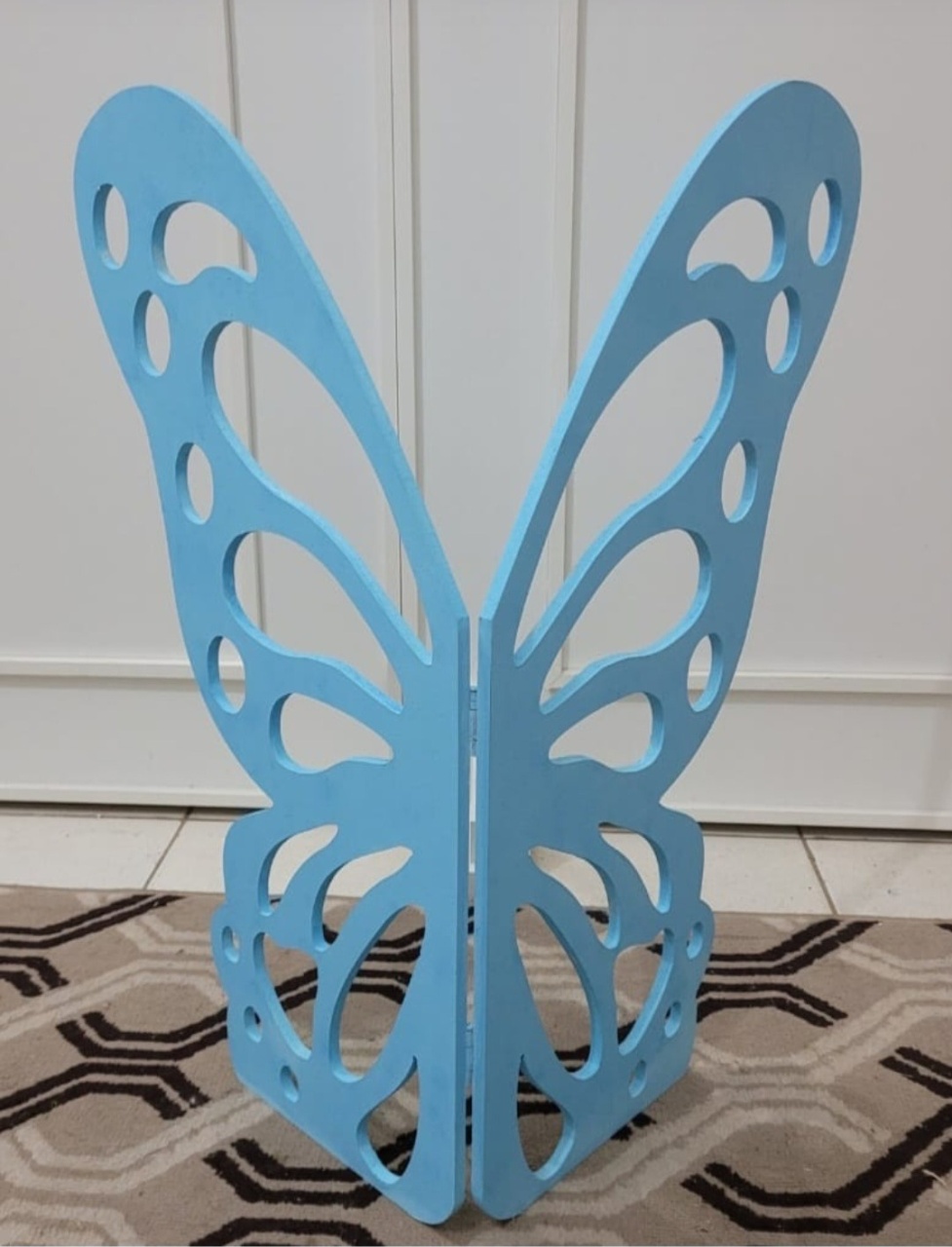 Borboleta Azul - Piso - M - lucia mendonça decoraçoes