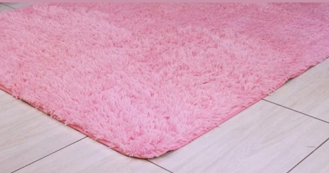 Tapete Felpudo Rosa - lucia mendonça decoraçoes