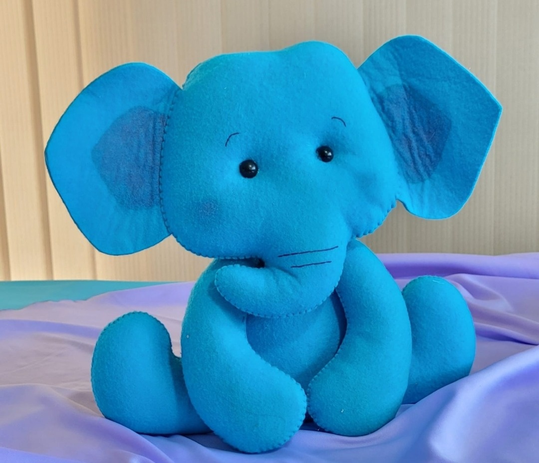 Elefante Azul - M - lucia mendonça decoraçoes