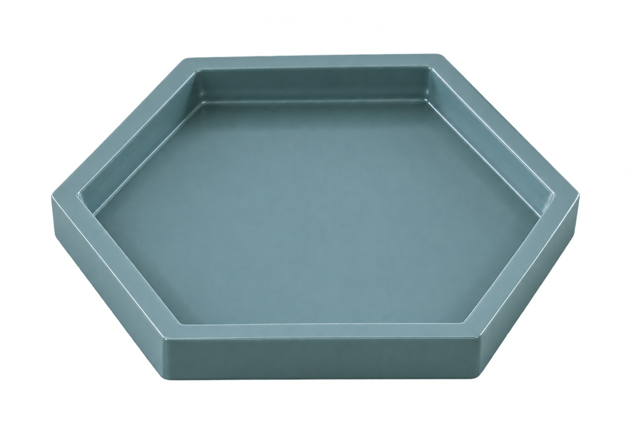 Sextavado - Verde Eucalipto - lucia mendonça decoraçoes