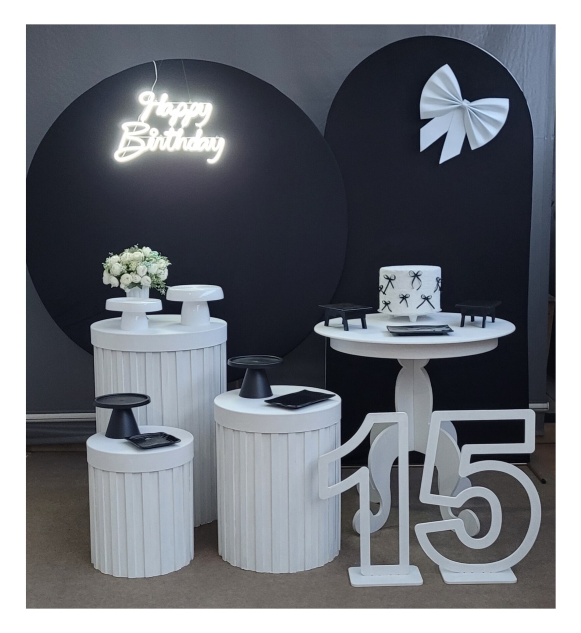 Laço Branco - lucia mendonça decoraçoes